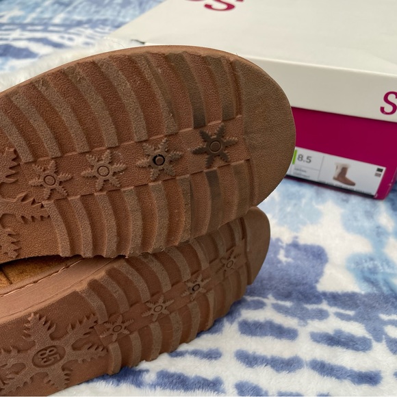 Limited Quantity SO® Abigail Women's Faux-Fur Winter Boots Size 8.5 Like New - Picture 12 of 13